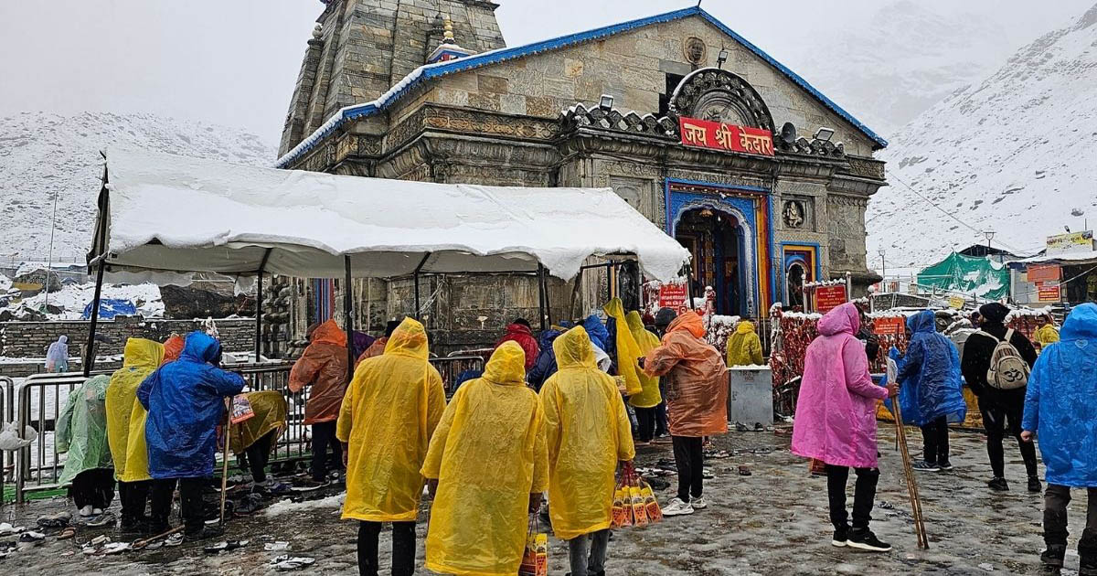 Kedarnath Weather Update 2026