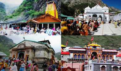 Teen Dham Yamunotri Kedarnath Badrinath Yatra